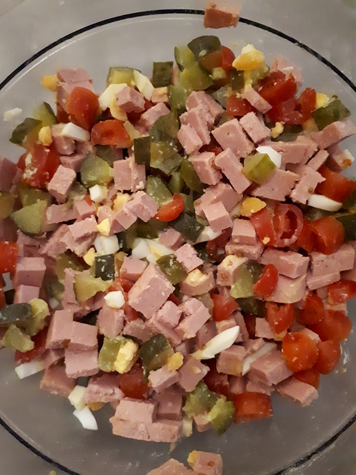 Smac- salade: Een goed gevulde salade voor de warme dagen