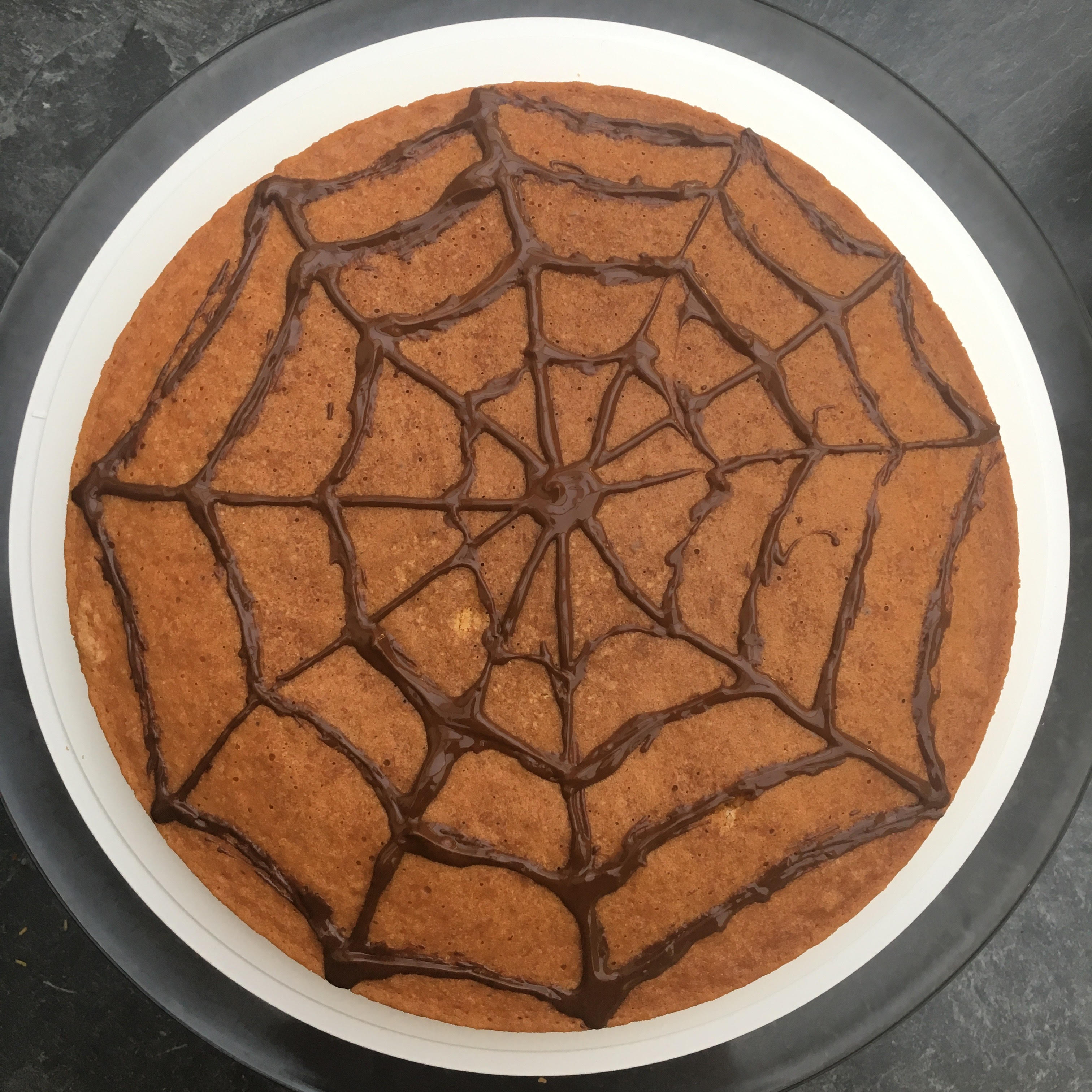 Halloween spinnen cake