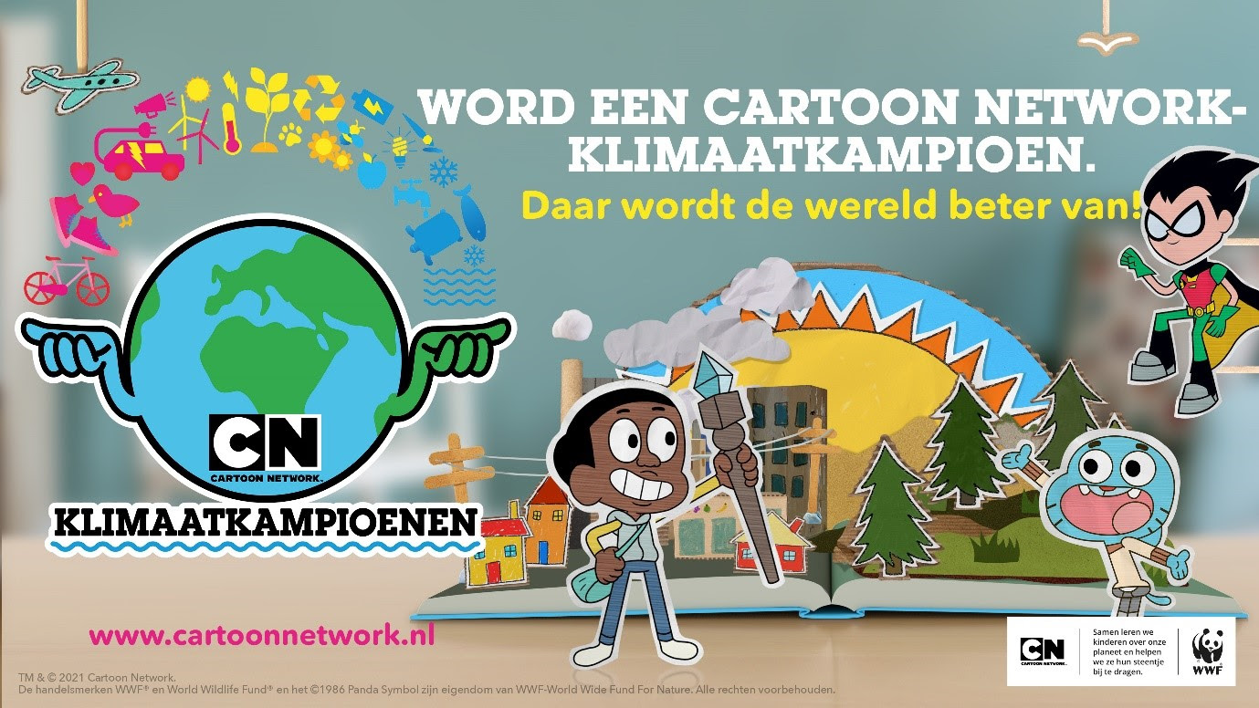 Word een klimaatkampioen met Cartoon Network!