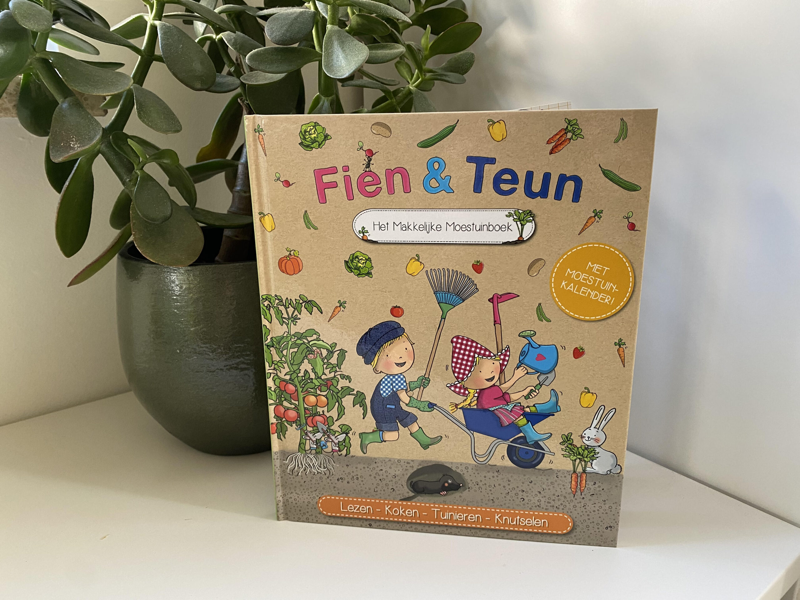 Fien & Teun Het Makkelijke Moestuinboek voor actieve kinderen