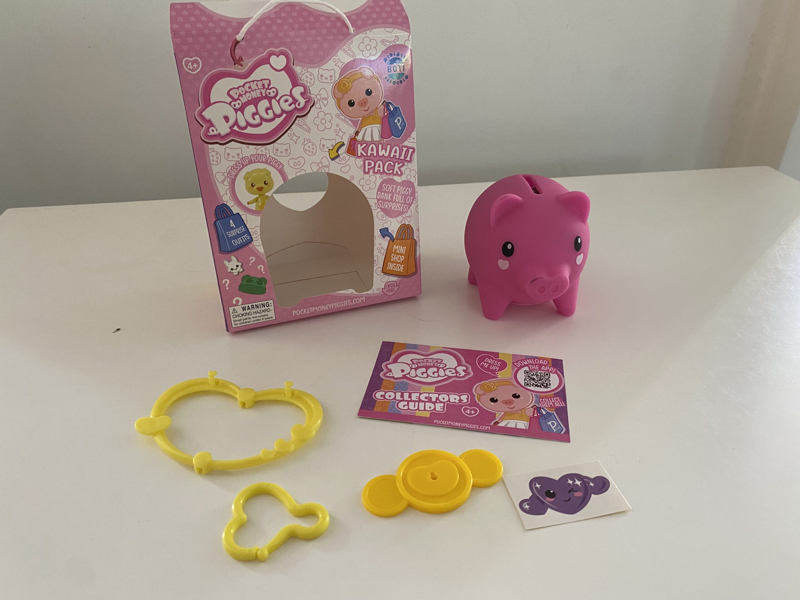 De Pocket Money Piggies zijn unieke en grappige varkentjes met mini-accessoires