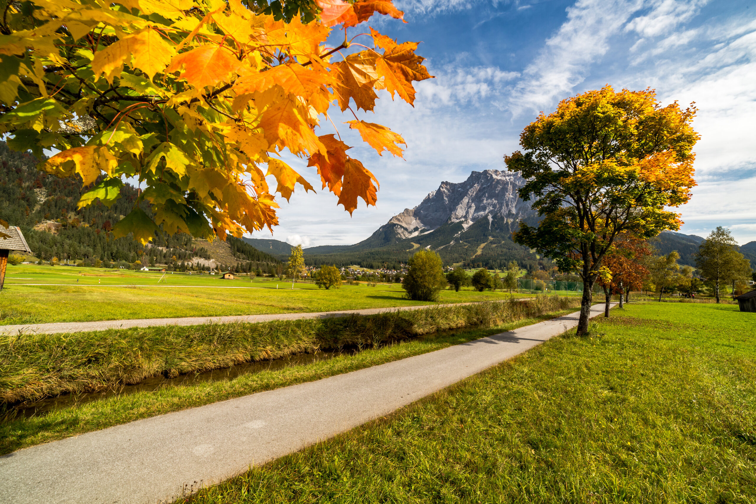 7 prachtige herfstwandelingen aan de zonnige zijde van de Zugspitze