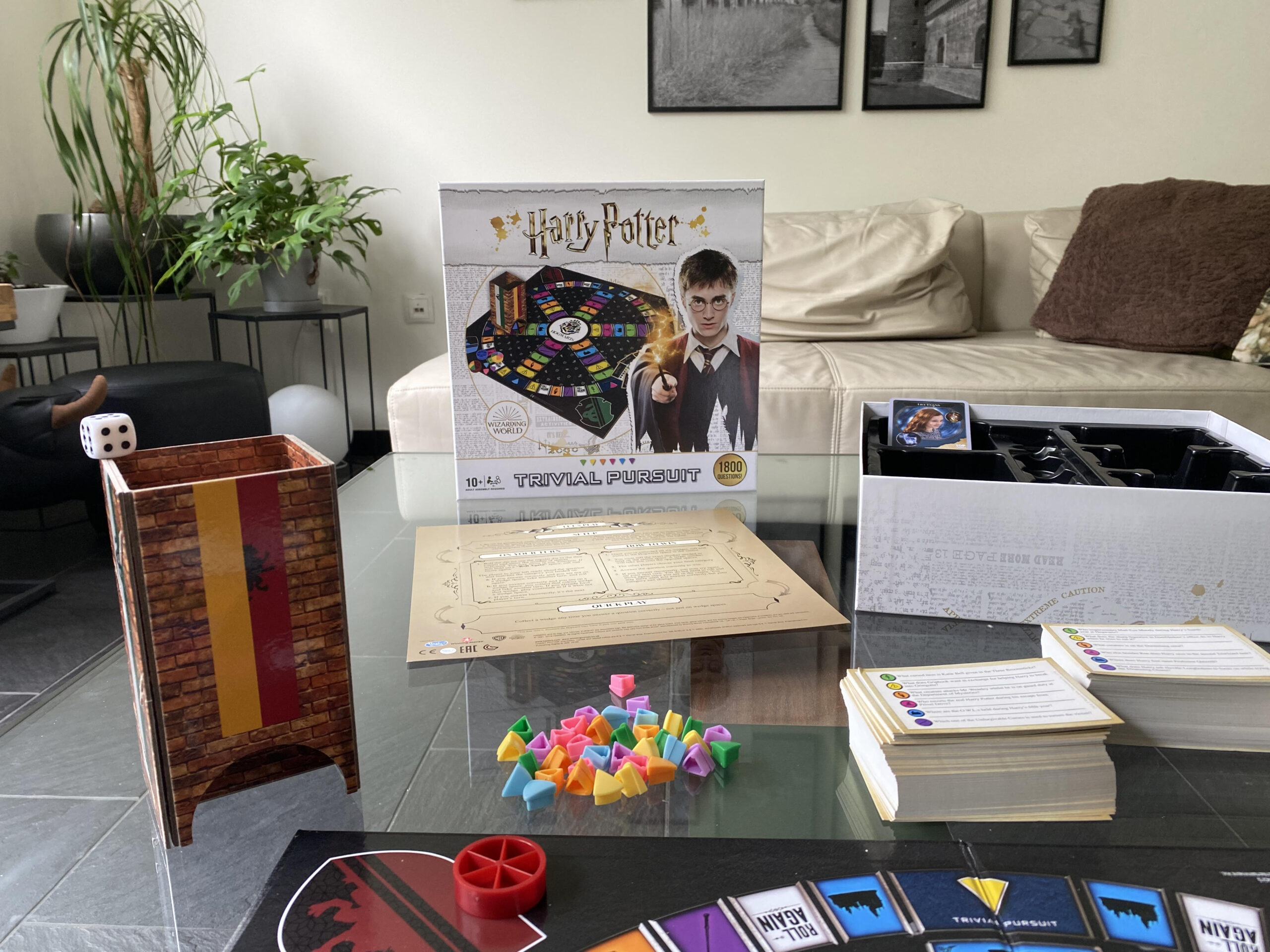 Harry Potter Trivial Pursuit, spellenreview.