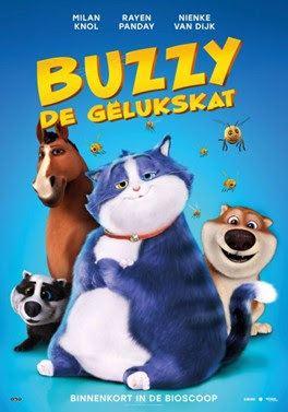 Buzzy de Gelukskat filmposter.