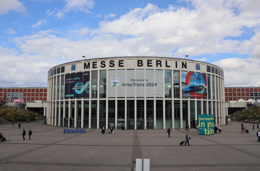 Innotrans Berlijn 2024 het beursgebouw.