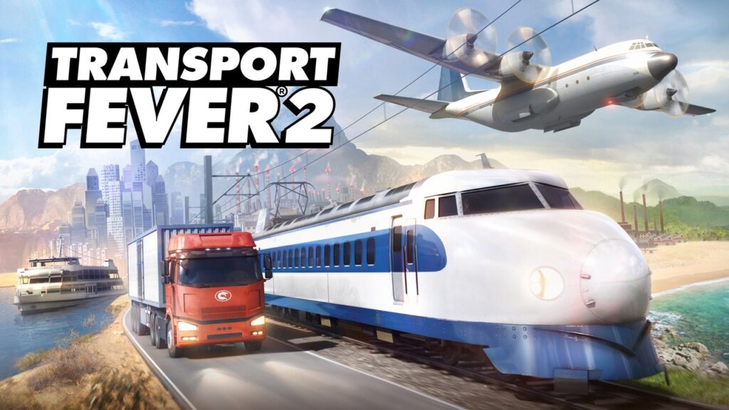 Transport Fever 2 spel.