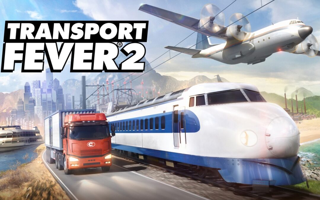 Transport Fever 2 spel.