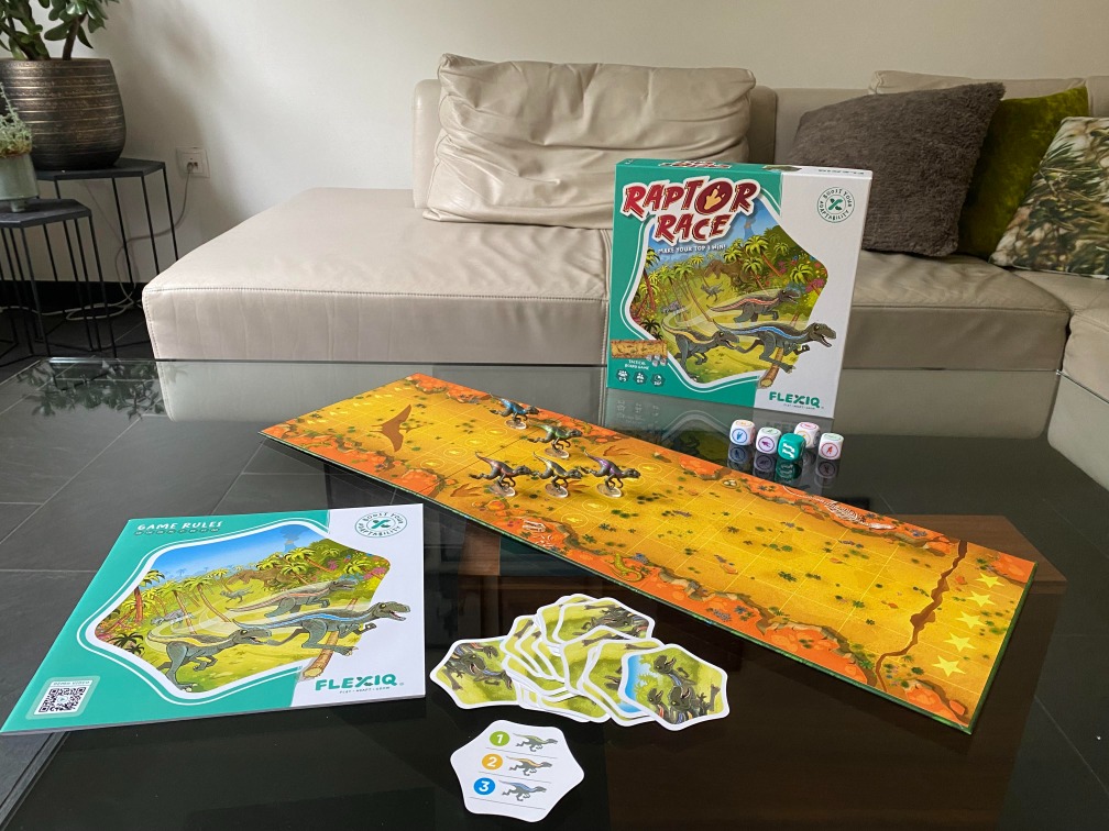 Genomineerd spel 'Raptor Race' van Speelgoed van het Jaar verkiezing 2024.