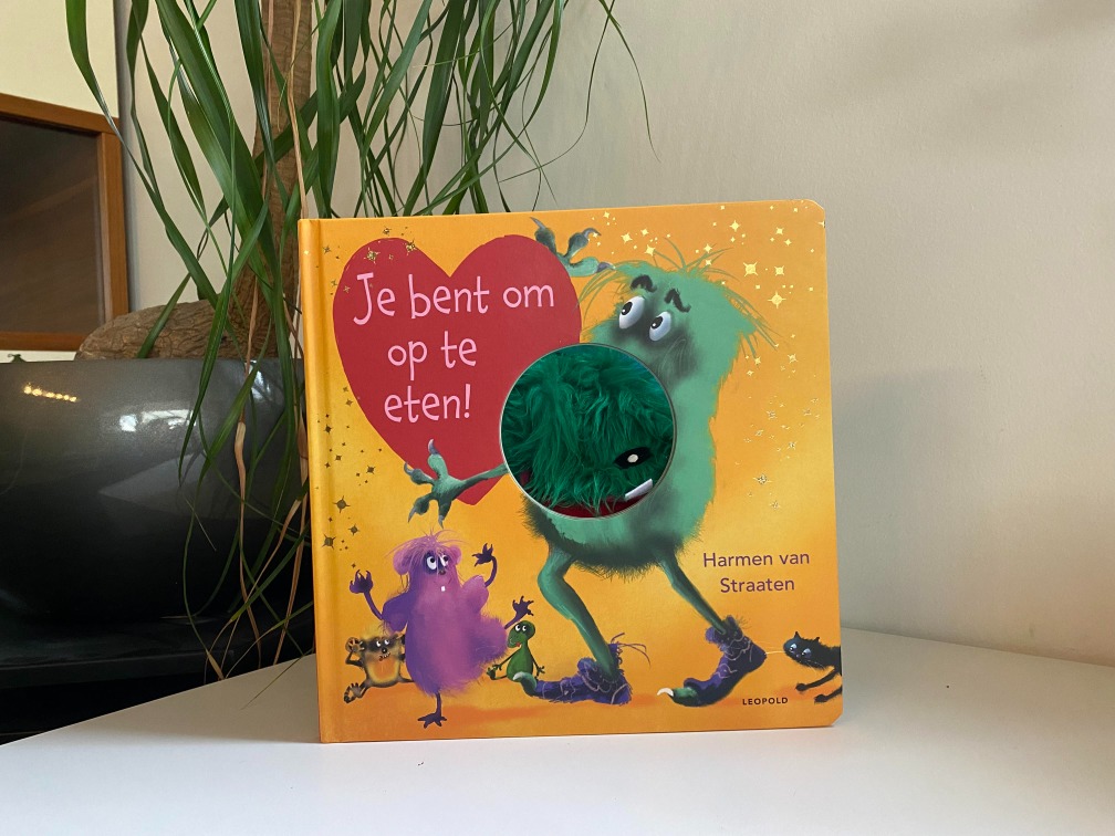 'Je bent om op te eten' een nieuw boek van Harmen van Straaten.