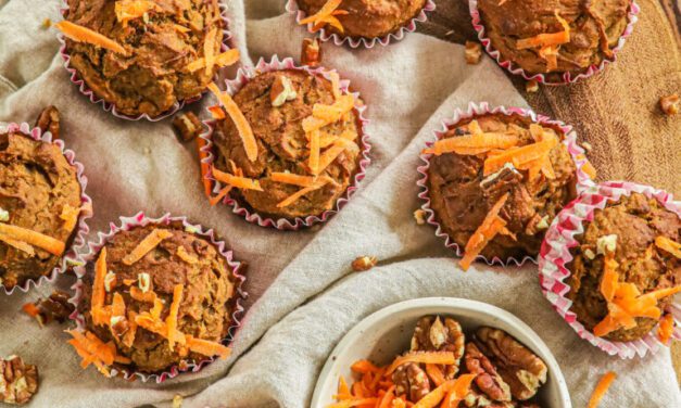 Weekendrecept: Pompoen-wortel muffins – Een herfstige traktatie!