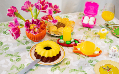 Haal het voorjaar in huis met een pastel tafelkleed